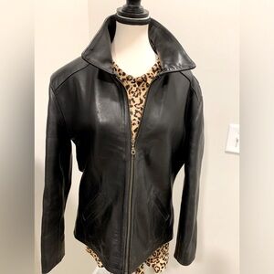 Hudson Leather Moto Jacket Womens